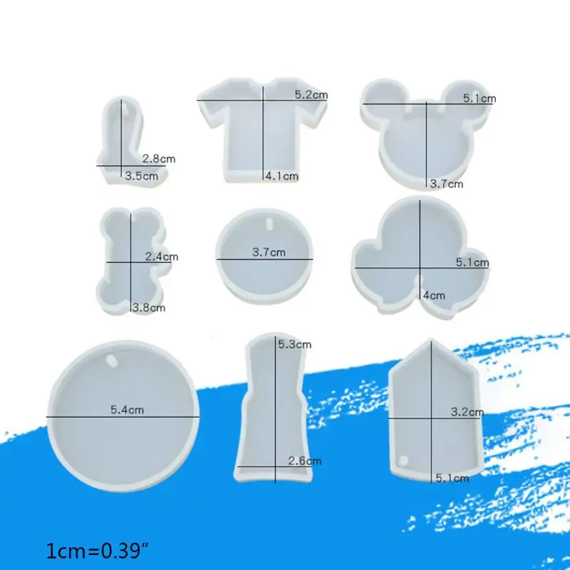 Декоративная форма для поделок из уф смолы, сделай сам, подвеска, цепочка для ключей, прозрачные формы для эпоксидной смолы
Декоративная форма для поделок из уф смолы, сделай сам, подвеска, цепочка для ключей, прозрачные формы для эпоксидной смолы
