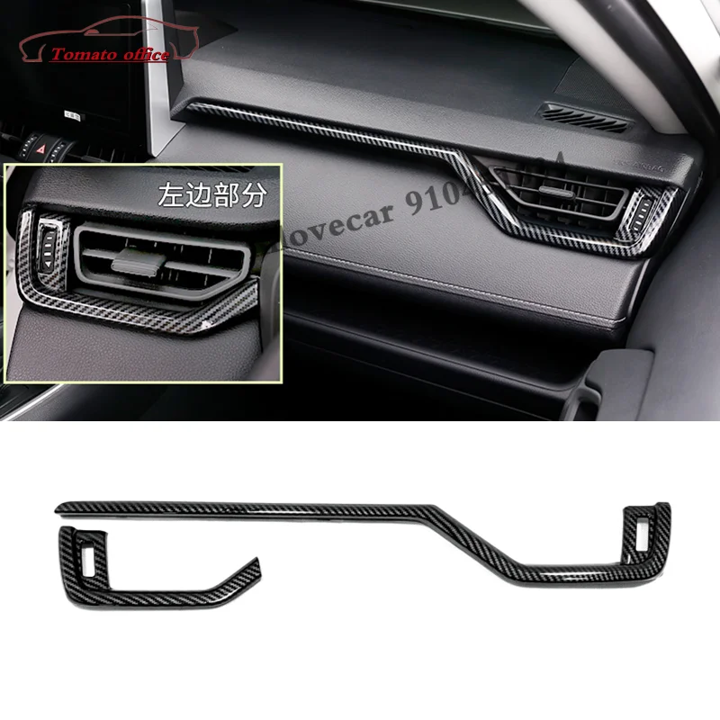 ABS Carbon fiber Car interior front side air outlet Cover Trim Decoration moulding Accessories For Toyota RAV4 2019 2020 2021
ABS Carbon fiber Car interior front side air outlet Cover Trim Decoration moulding Accessories For Toyota RAV4 2019 2020 2021