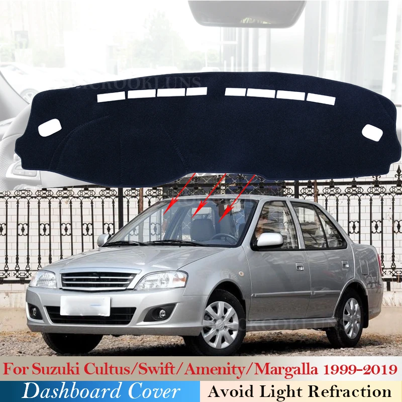 Dashboard Cover Protective Pad for Suzuki Cultus Swift Amenity Marg 1999~2019 Car Accessories Dash Board Sunshade Anto-UV Carpet
Dashboard Cover Protective Pad for Suzuki Cultus Swift Amenity Marg 1999~2019 Car Accessories Dash Board Sunshade Anto-UV Carpet