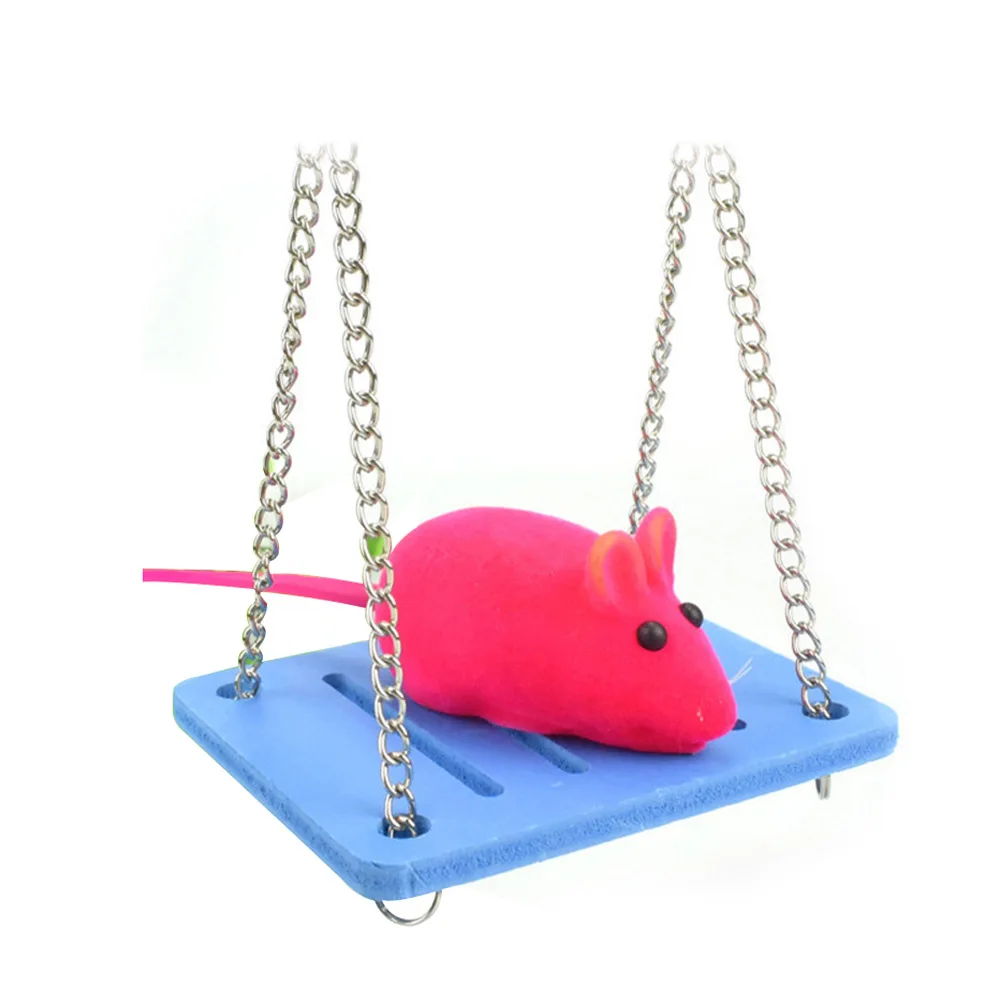 Ecological Wooden Hamster Rainbow Bridge Guinea Pig Sports Toy Non-slip Pet House Seesaw Swing toy