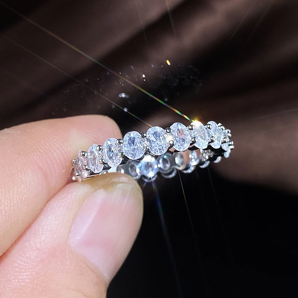 Модное роскошное женское кольцо Huitan с микрозакрепкой большое