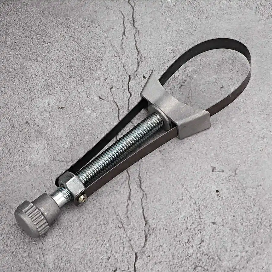 Car Repair Removal Tool Engine Oil Filter Cleaner Iron Strap Wrench Spanner.
Car Repair Removal Tool Engine Oil Filter Cleaner Iron Strap Wrench Spanner.