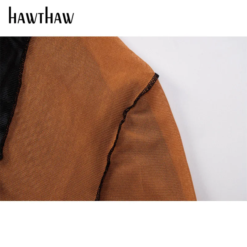 Hawthaw Women Autumn Long Sleeve Hollow Out See Through Bodycon Package Hip Patchwork Mini Dress 2020 Fall Clothes Streetwear
Hawthaw Women Autumn Long Sleeve Hollow Out See Through Bodycon Package Hip Patchwork Mini Dress 2020 Fall Clothes Streetwear
