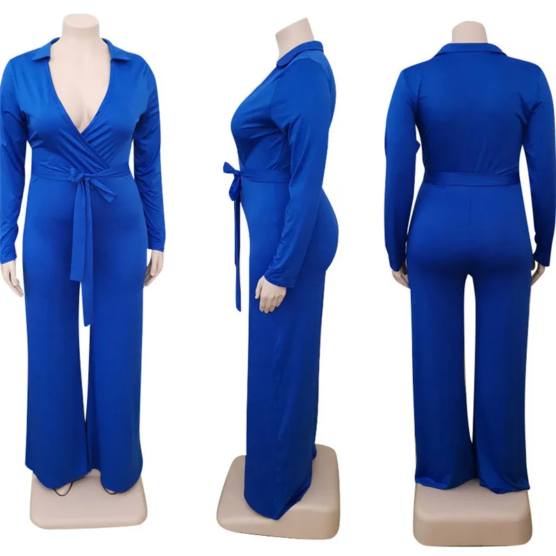 WUHE Loose Wide Leg Pants Jumpsuits Hollow Out Deep V Neck Long Sleeve Lace Up Sashes Joggers Sports Fitness Casual Overalls
WUHE Loose Wide Leg Pants Jumpsuits Hollow Out Deep V Neck Long Sleeve Lace Up Sashes Joggers Sports Fitness Casual Overalls
