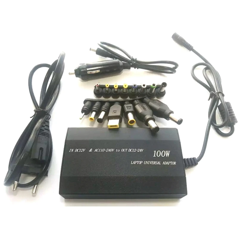 100W Универсальный адаптор для портативного компьютера с переходом от Питание автомобильный адаптер Зарядное устройство для ноутбука/Мобил...
100W Универсальный адаптор для портативного компьютера с переходом от Питание автомобильный адаптер Зарядное устройство для ноутбука/Мобил...
