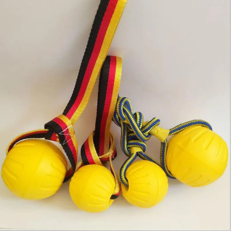 Pet Dog Training Chew Toy Indestructible Solid Rubber Ball Play Fetch Bite Carrier Rope Bite
Pet Dog Training Chew Toy Indestructible Solid Rubber Ball Play Fetch Bite Carrier Rope Bite