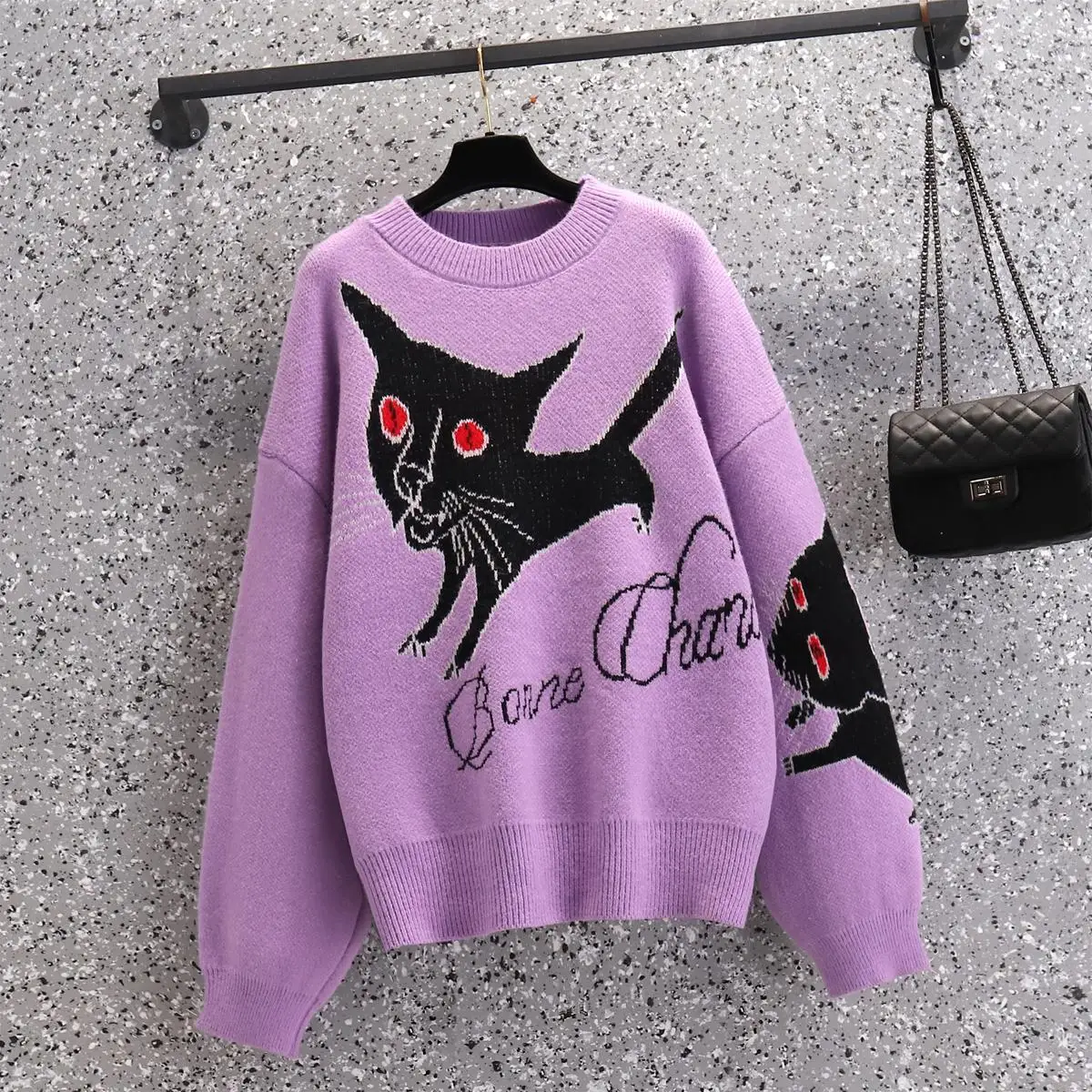 Пуловеры женские Oversized Pullover Sweater Women Fashion Cartoon Print O-Neck Long Sleeve Female Loose Knitwear 2021 New Winter
Пуловеры женские Oversized Pullover Sweater Women Fashion Cartoon Print O-Neck Long Sleeve Female Loose Knitwear 2021 New Winter