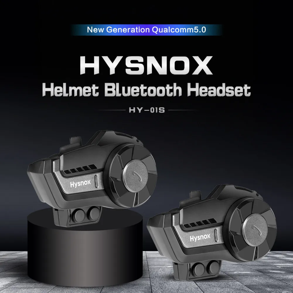 Hysnox Bluetooth 5.0 1200M Helmet Intercom Motorcycle Intercom Helmets Wireless FM Radio 2 Rides Headset Interphone
Hysnox Bluetooth 5.0 1200M Helmet Intercom Motorcycle Intercom Helmets Wireless FM Radio 2 Rides Headset Interphone