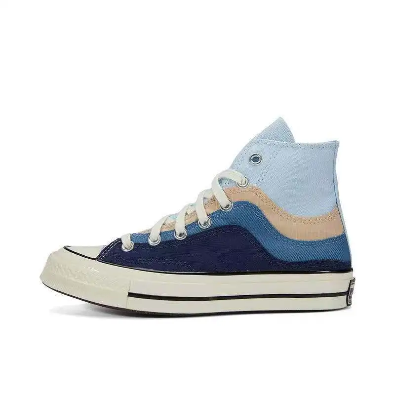 Rainbow 1970S Star Chunky Canvas High Top Shoes for Women Sneakers Colorful Fashion White High Quality Men Skateboarding Shoes
Rainbow 1970S Star Chunky Canvas High Top Shoes for Women Sneakers Colorful Fashion White High Quality Men Skateboarding Shoes
