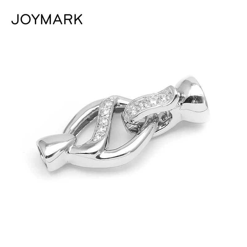 Sterling Silver Lock Clasp Jewelry Findings Components Connector Buckle Silver Closures For Necklace Bracelet Making SC-CZ148
Sterling Silver Lock Clasp Jewelry Findings Components Connector Buckle Silver Closures For Necklace Bracelet Making SC-CZ148