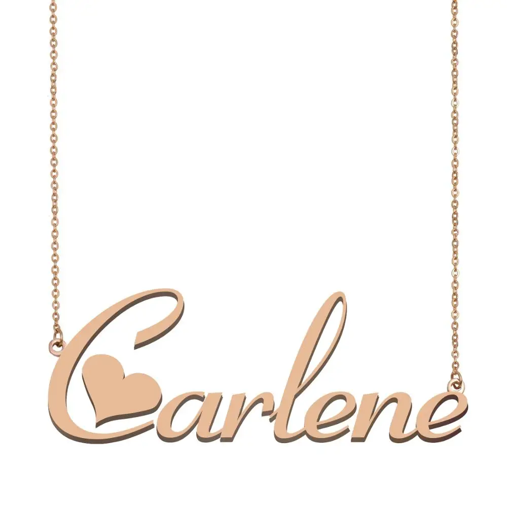 Carlene Name Necklace, Custom Name Necklace for Women Girls Best Friends Birthday Wedding Christmas Mother Days Gift
Carlene Name Necklace, Custom Name Necklace for Women Girls Best Friends Birthday Wedding Christmas Mother Days Gift