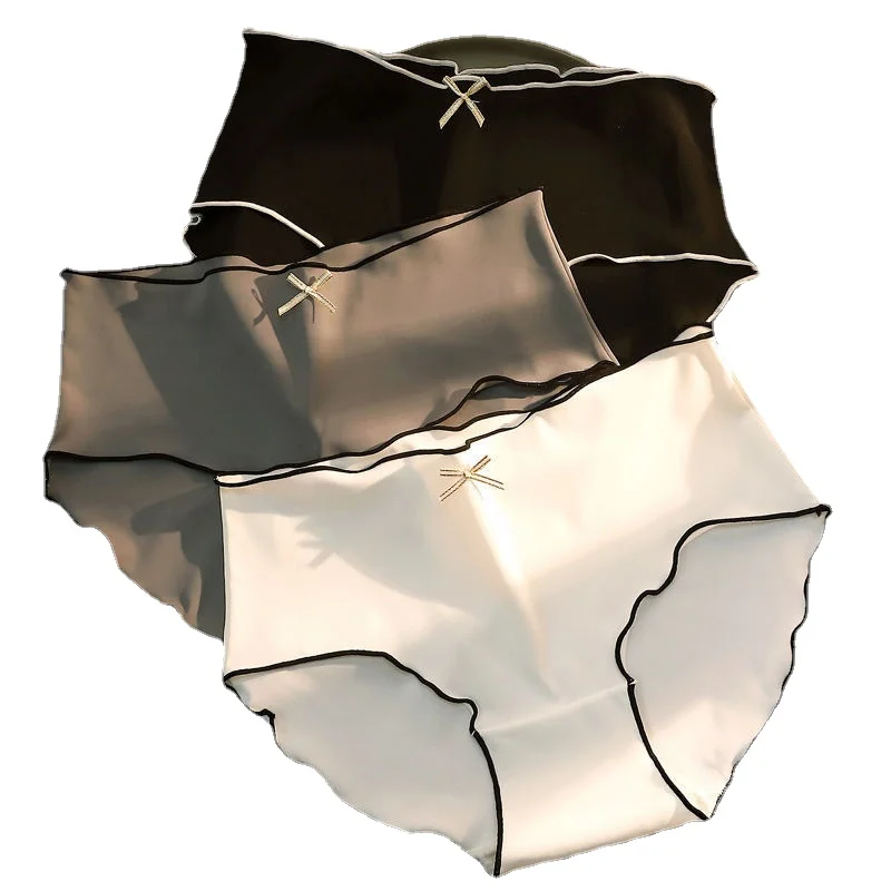 2/4 Pairs of Ice Silk Underwear Female Schoolgirl Mid-waist Sntibacterial Sexy Triangle Shorts Calcinha Cotton Трусики Bragas
2/4 Pairs of Ice Silk Underwear Female Schoolgirl Mid-waist Sntibacterial Sexy Triangle Shorts Calcinha Cotton Трусики Bragas