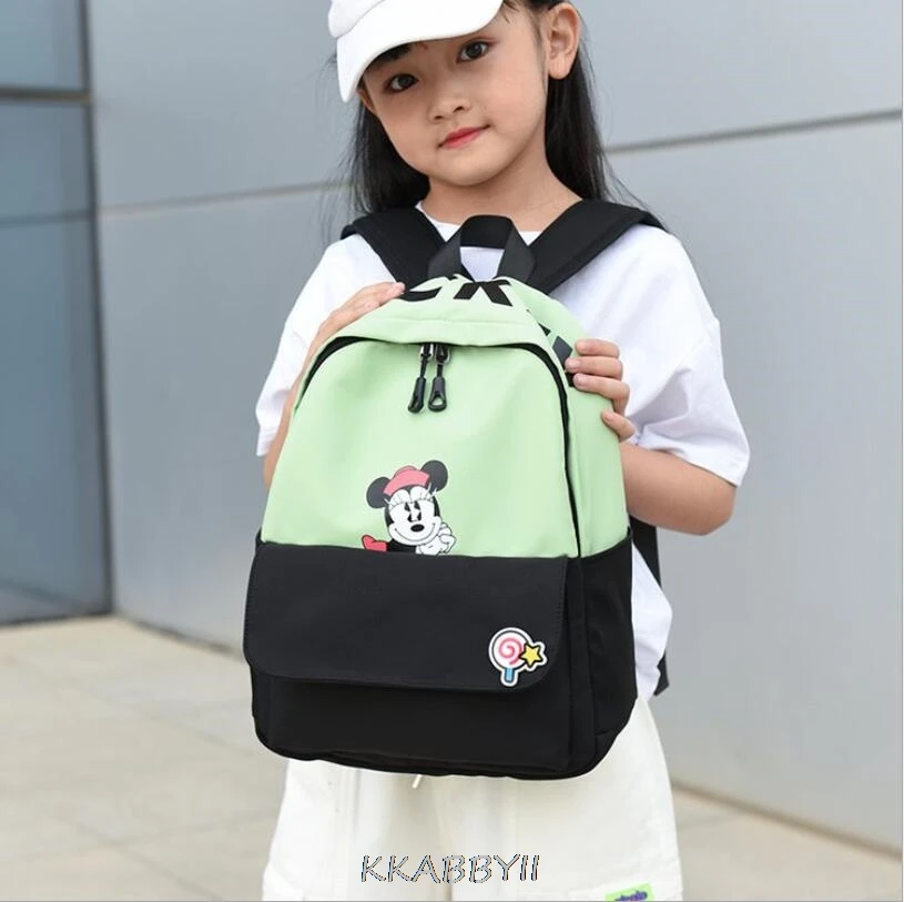 Disney Mickey Mouse Minnie Cartoon Cute School Bag Backpack Travel Baby Girl | Багаж и сумки