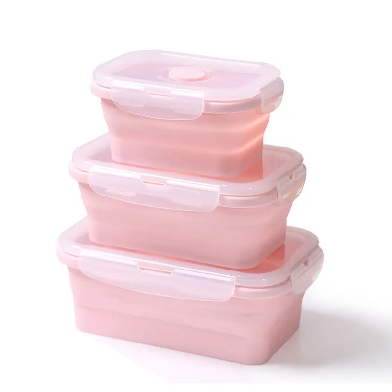New Rectangle Bento Lunch Box with Lid Silicone Food Storage Container Box Lunchbox Case Storage Organizer Food Container Box
New Rectangle Bento Lunch Box with Lid Silicone Food Storage Container Box Lunchbox Case Storage Organizer Food Container Box