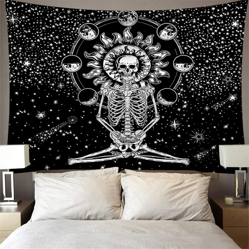 Indian Mandala Tapestry Skull Wall Hanging Room Decoration Blanket Camping Tent Travel Mattress Bohemian Sleeping Pad Tapestries
Indian Mandala Tapestry Skull Wall Hanging Room Decoration Blanket Camping Tent Travel Mattress Bohemian Sleeping Pad Tapestries