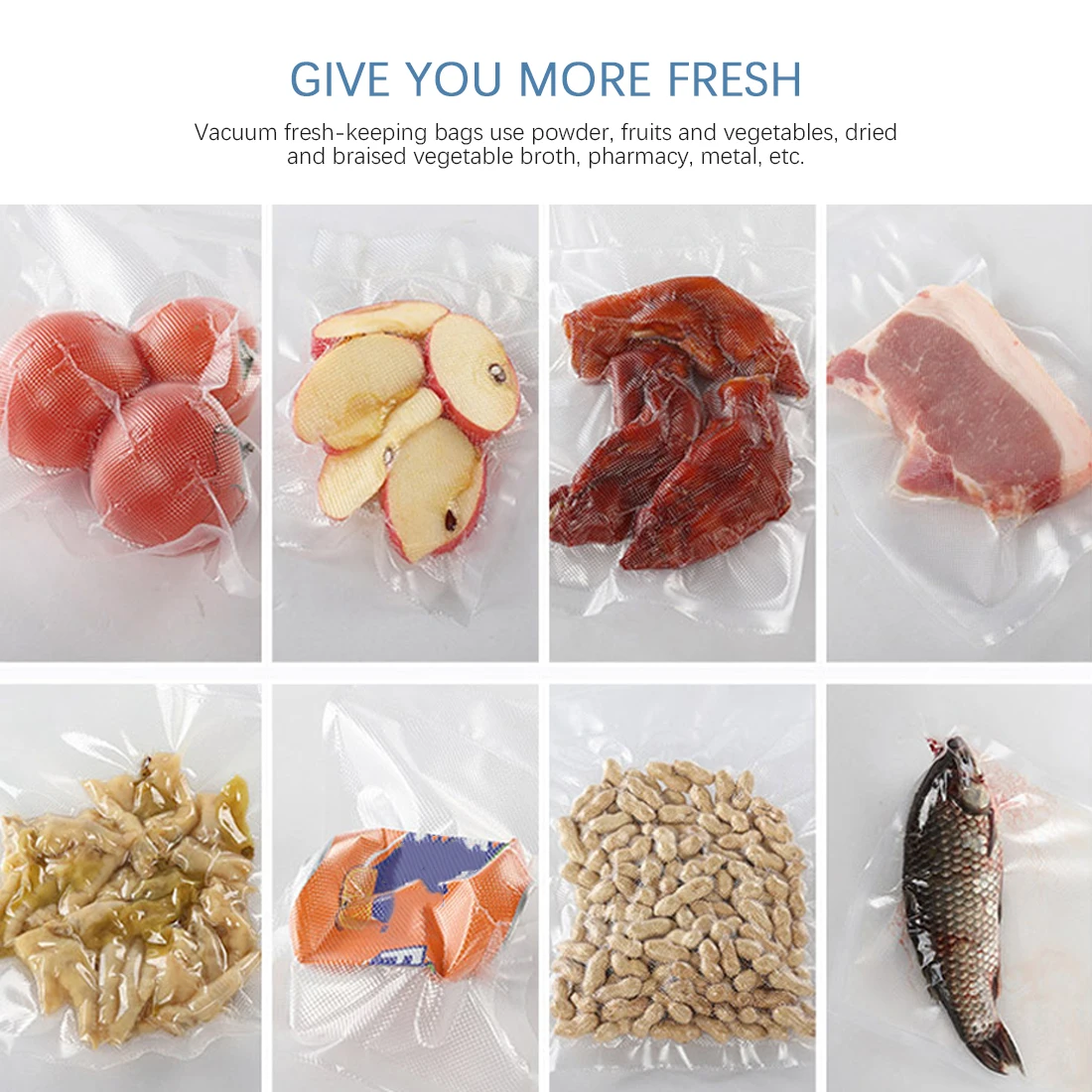 Kitchen Food Vacuum Storage Bags Vacuum Sealer Food Fresh Long Keeping Rolls/Lot Bags For Vacuum Packer 12/15/20/25/28cm
Kitchen Food Vacuum Storage Bags Vacuum Sealer Food Fresh Long Keeping Rolls/Lot Bags For Vacuum Packer 12/15/20/25/28cm