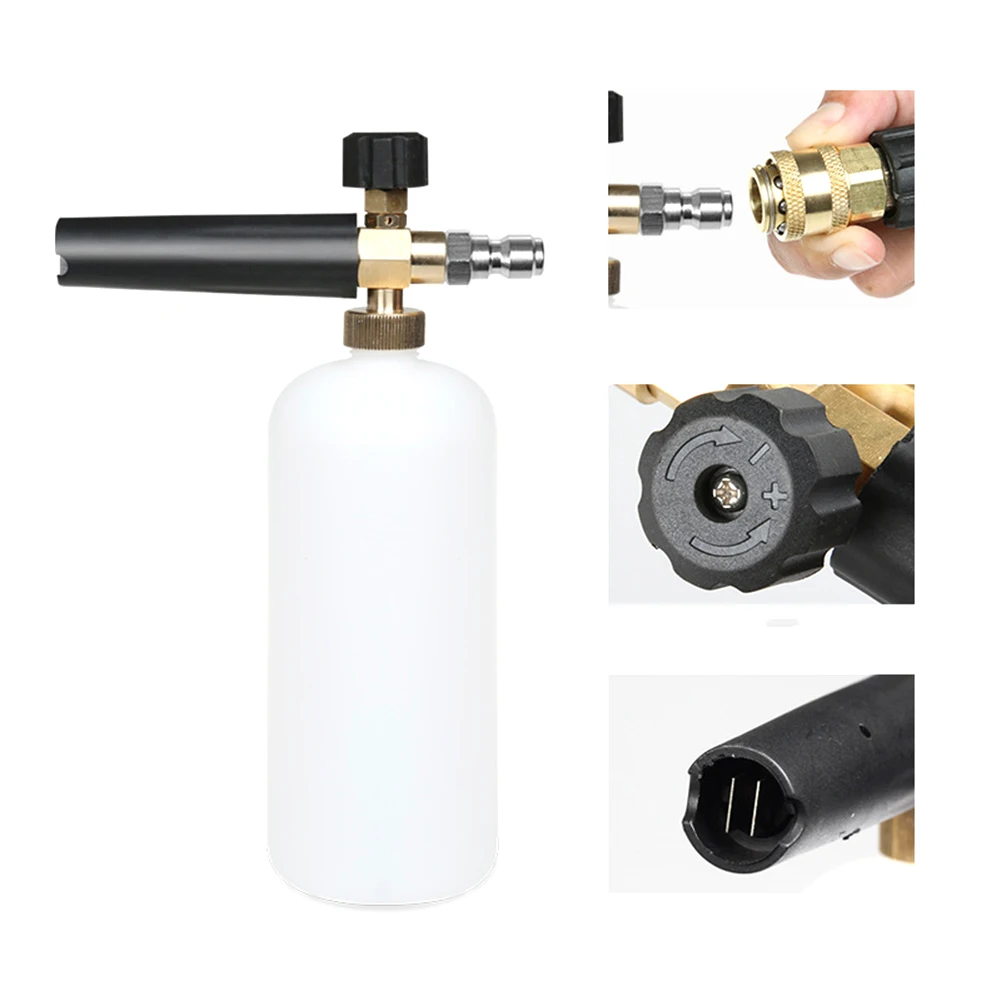 New high quality Adjustable Pressure Washer Spray Nozzle Tips 1/4 Quick Release Snow Foam Lance, 5 Nozzles
New high quality Adjustable Pressure Washer Spray Nozzle Tips 1/4 Quick Release Snow Foam Lance, 5 Nozzles