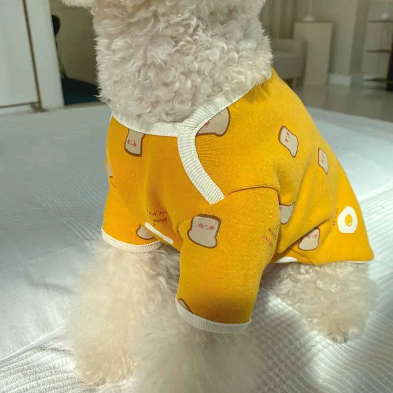 ins autumn and winter toast bread warm dog home clothes comfortable velvet cotton pet clothes warm sweater
ins autumn and winter toast bread warm dog home clothes comfortable velvet cotton pet clothes warm sweater