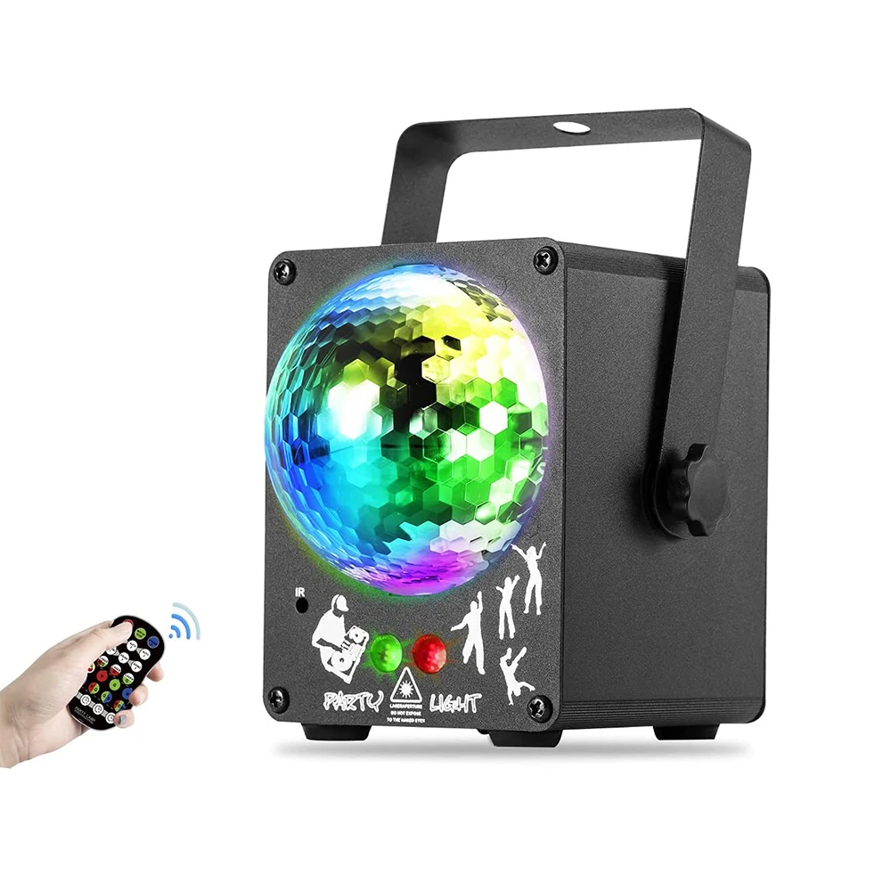 Сценический RGB-светильник для дискотеки, вращающаяся Светодиодная лампа с дистанционным управлением для диджея, вечеринки, свадьбы и Рожде...
Сценический RGB-светильник для дискотеки, вращающаяся Светодиодная лампа с дистанционным управлением для диджея, вечеринки, свадьбы и Рожде...