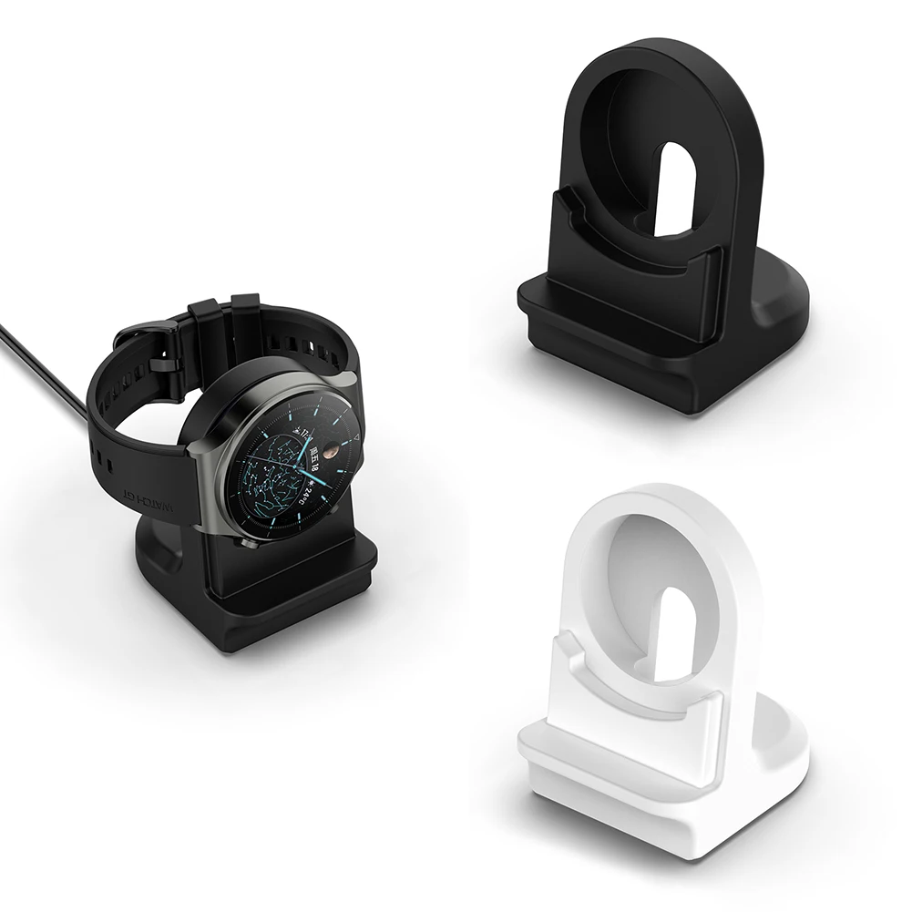 Silicone Charge Stand Holder for Huawei Watch GT2 Pro 2 Colors Charging Cradle Dock Station for Smartwatch Accessories
Silicone Charge Stand Holder for Huawei Watch GT2 Pro 2 Colors Charging Cradle Dock Station for Smartwatch Accessories