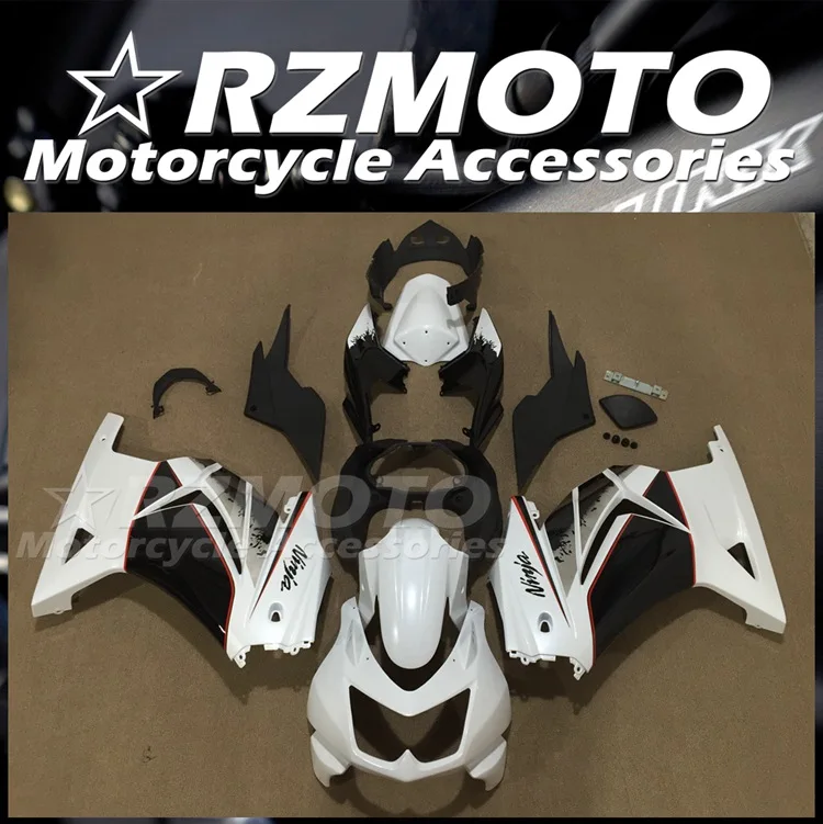 Injection Mold New ABS Fairings Kit Fit for Kawasaki Ninja EX250 ZX250R 08 09 10 11 12 13 14 250 Bodywork Set Black White
Injection Mold New ABS Fairings Kit Fit for Kawasaki Ninja EX250 ZX250R 08 09 10 11 12 13 14 250 Bodywork Set Black White
