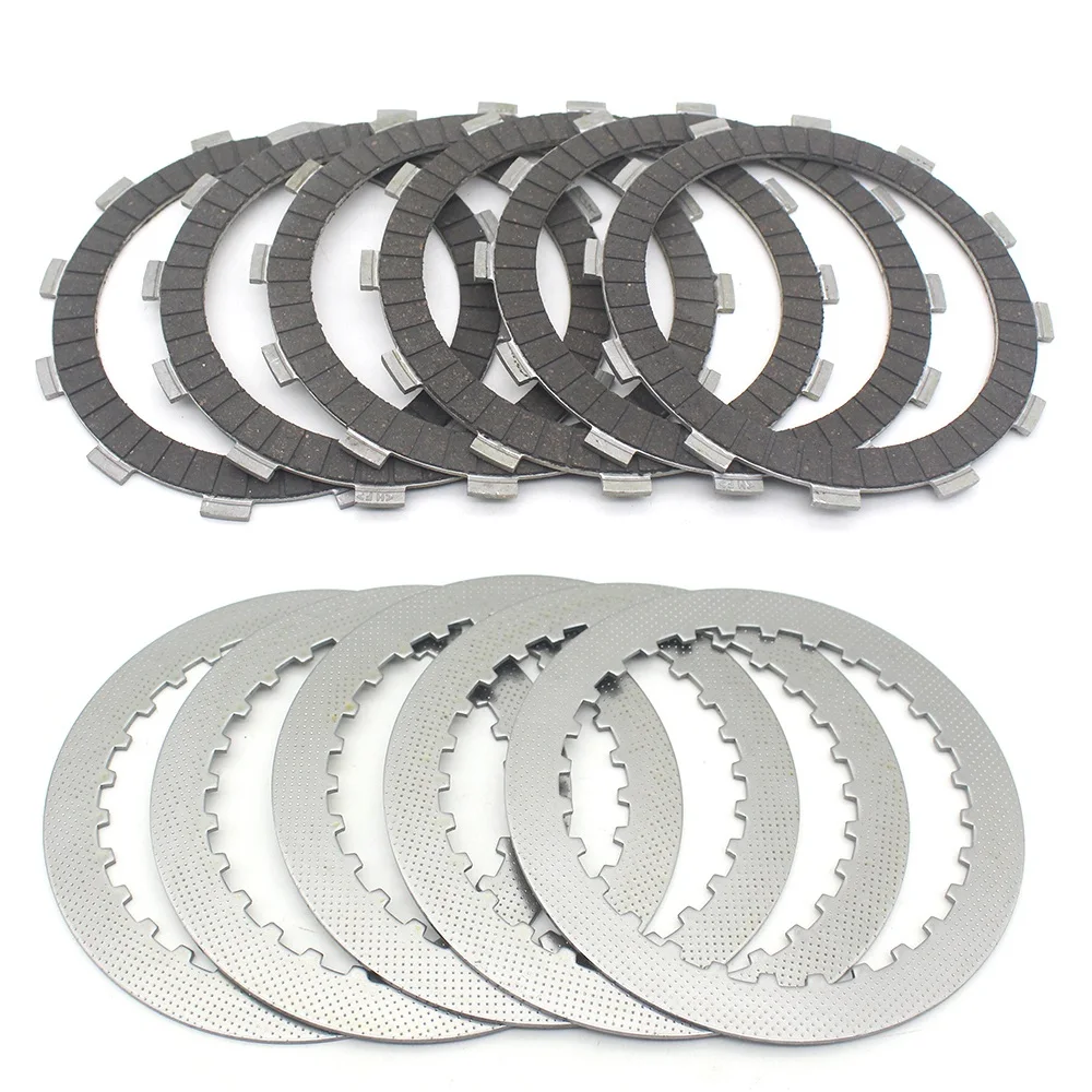 Motorcycle Friction Clutch Plates For Honda CBR400 CBR600F CB400 CB CBR 400 22201-MW3-960 22201-MW3-600
Motorcycle Friction Clutch Plates For Honda CBR400 CBR600F CB400 CB CBR 400 22201-MW3-960 22201-MW3-600