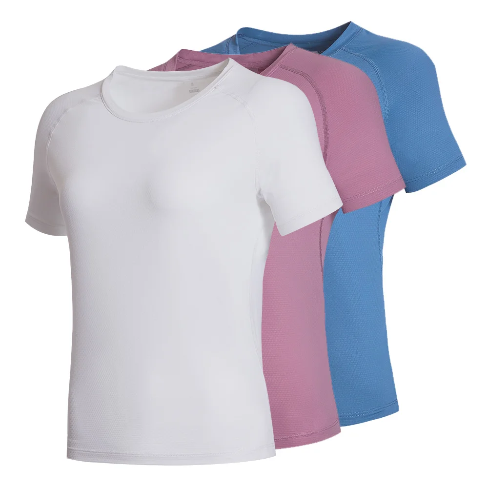 New Nylon Fitness Sports Shirt Women Tops Yoga Shirt Running T-Shirt Yoga Breathable Sports Top Gym Clothing Work Out Crop Top
New Nylon Fitness Sports Shirt Women Tops Yoga Shirt Running T-Shirt Yoga Breathable Sports Top Gym Clothing Work Out Crop Top