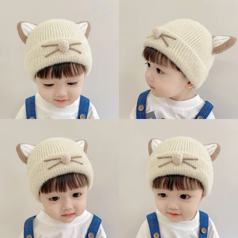 Baby Hat Spring and Autumn Baby Winter Cute Ear Protection Knitted Hat Boys and Girls Super Cute Warm Pullover Hat
Baby Hat Spring and Autumn Baby Winter Cute Ear Protection Knitted Hat Boys and Girls Super Cute Warm Pullover Hat