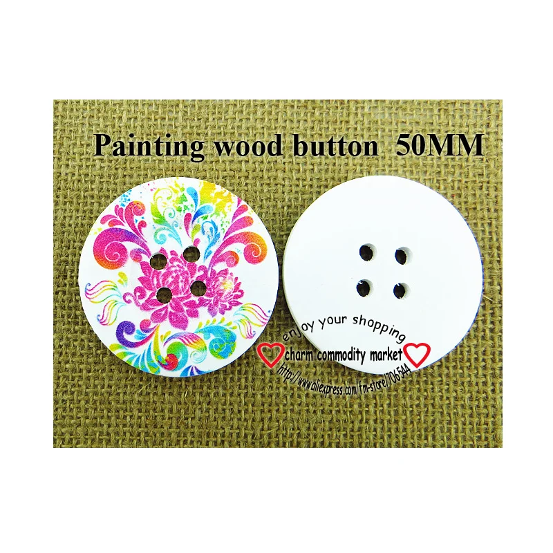 4PCS 50MM Wood Flower Button Fits Garment Painting Decoration Buttons Coat Boots Sewing Clothes Accessory MCB-908
4PCS 50MM Wood Flower Button Fits Garment Painting Decoration Buttons Coat Boots Sewing Clothes Accessory MCB-908