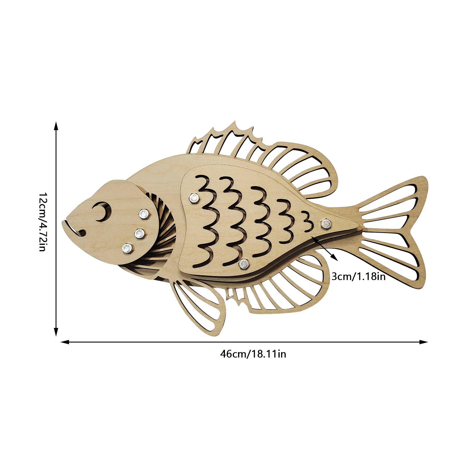 2021 New Wooden Fish Hanging Creative Three-dimensional Structure Home Decoration Accessories Ornaments Pike Pendant
2021 New Wooden Fish Hanging Creative Three-dimensional Structure Home Decoration Accessories Ornaments Pike Pendant