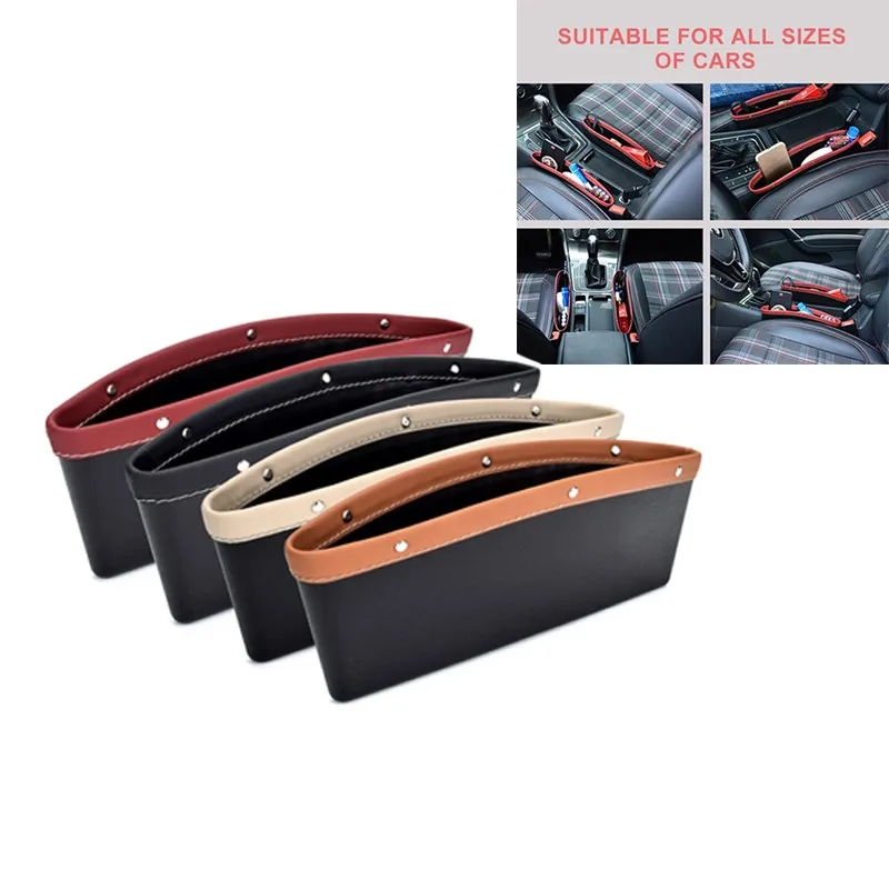 28*24*10.5cm Leather Car Seat Crevice Storage Box Organizer Car Organizer Bag Mobile Phone Storage Auto Accessories
28*24*10.5cm Leather Car Seat Crevice Storage Box Organizer Car Organizer Bag Mobile Phone Storage Auto Accessories