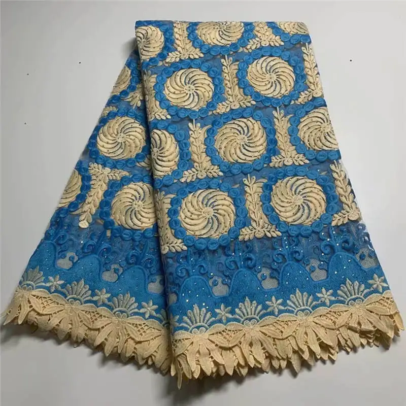 Африканская кружевная ткань 2021, высокое качество, нигерийское французское кружево, вышитая тюль, кружевная ткань для свадебного платья 5 яр... 
Африканская кружевная ткань 2021, высокое качество, нигерийское французское кружево, вышитая тюль, кружевная ткань для свадебного платья 5 яр...