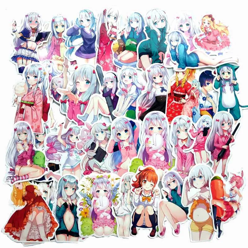 37pcs Cute girl Miss Ailuomanga Sticker Japanese Anime Cartoon Waterproof Luggage Skateboard Laptop Repeatable Stickers Toys
37pcs Cute girl Miss Ailuomanga Sticker Japanese Anime Cartoon Waterproof Luggage Skateboard Laptop Repeatable Stickers Toys