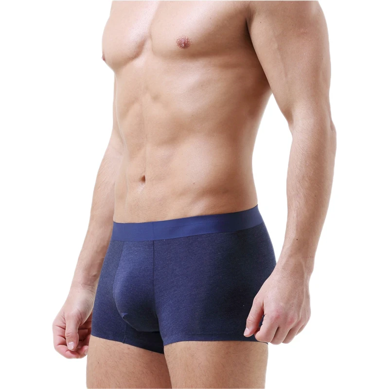 Трусы-боксеры мужские, шелковые, однотонные, мягкие, дышащие, 1 шт., Короткие трусы 
Трусы-боксеры мужские, шелковые, однотонные, мягкие, дышащие, 1 шт., Короткие трусы