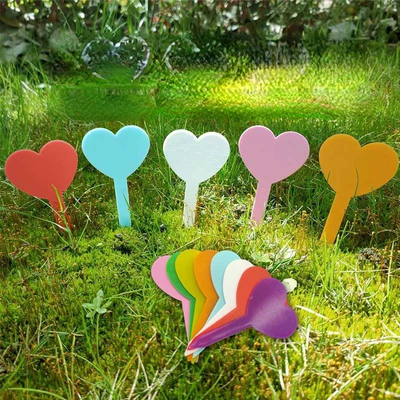 Plastic Plant Label 100Pcs Heart Shape Plant Tag Reusable Plant Marker Outdoor Garden Sign for Potted Flowers Vegetables
Plastic Plant Label 100Pcs Heart Shape Plant Tag Reusable Plant Marker Outdoor Garden Sign for Potted Flowers Vegetables