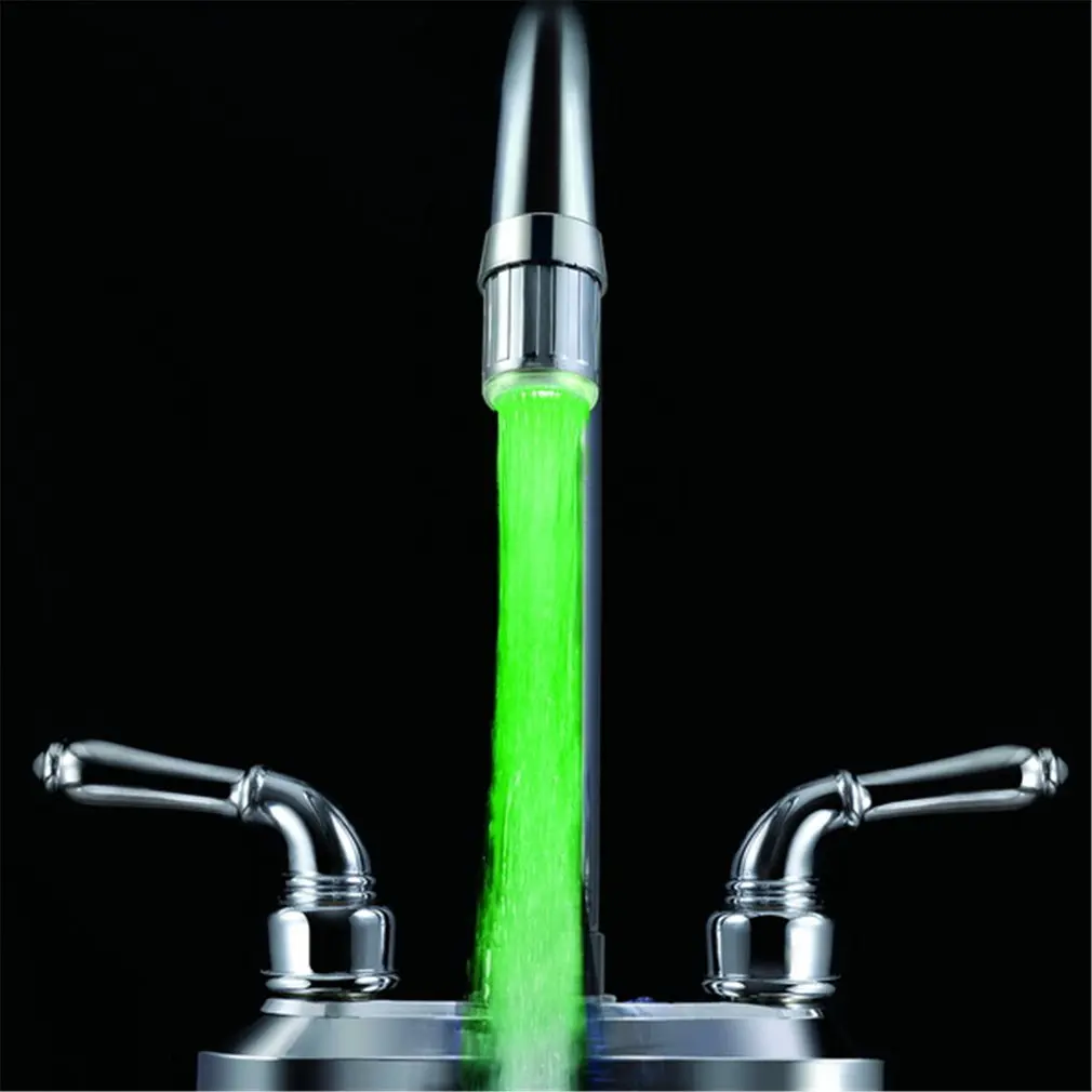 Kitchen Bathroom Light-Up LED Faucet 7 Colors Changing NO Battery Water Faucet Glow Nozzle Shower Head Water Tap Filter Nozzle
Kitchen Bathroom Light-Up LED Faucet 7 Colors Changing NO Battery Water Faucet Glow Nozzle Shower Head Water Tap Filter Nozzle