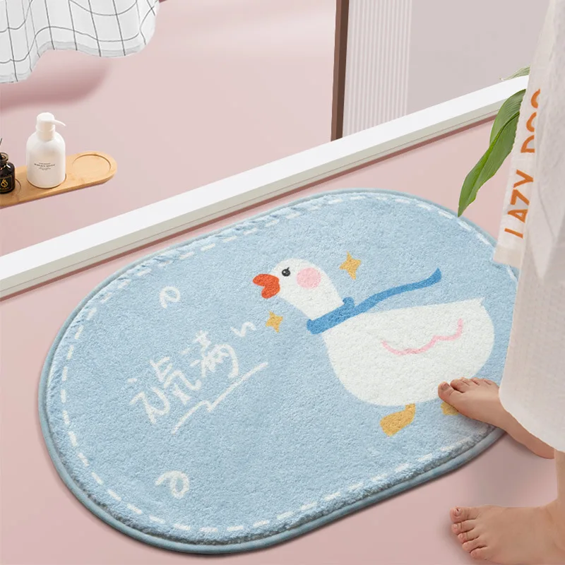 Cute Mat Bathroom In The House Bedroom Floor Mat For Kids Mat Home Deco Door Mat Non-slip Absorbent Doormat Soft Fiber Bath Rugs
Cute Mat Bathroom In The House Bedroom Floor Mat For Kids Mat Home Deco Door Mat Non-slip Absorbent Doormat Soft Fiber Bath Rugs