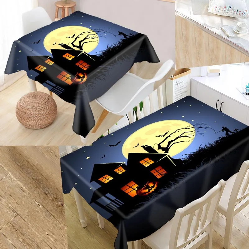 Happy Halloween Custom Table Cloth Oxford Fabric Rectangular Waterproof Oilproof Table Cover Family Party Tablecloth
Happy Halloween Custom Table Cloth Oxford Fabric Rectangular Waterproof Oilproof Table Cover Family Party Tablecloth