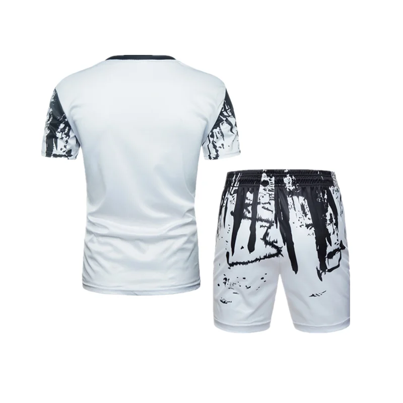2021 Letter Printed Summer Men's Fitness Printed Camouflage T-shirt Short-sleeved Shirt Round Neck Fashion Casual Top+shorts 
2021 Letter Printed Summer Men's Fitness Printed Camouflage T-shirt Short-sleeved Shirt Round Neck Fashion Casual Top+shorts