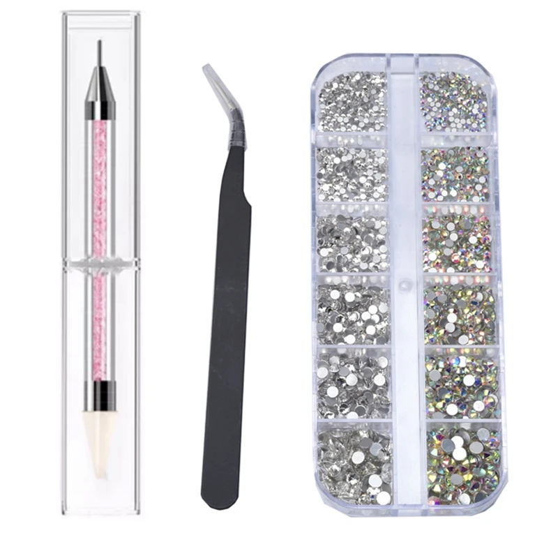 Nail Art Rhinestones Decorations Nail Stones, Nail Stones with Pick Up Tweezer and Rhinestones Picking Pen,for Nail Art.
Nail Art Rhinestones Decorations Nail Stones, Nail Stones with Pick Up Tweezer and Rhinestones Picking Pen,for Nail Art.