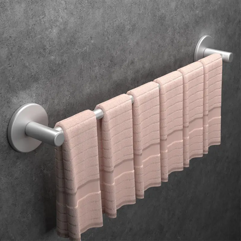 Home Aluminum Towel Rack Punch-Free Single Rod Towel Holder Bathroom Towel Bar Hardware Parts Sucker Wall Shelves Accessories
Home Aluminum Towel Rack Punch-Free Single Rod Towel Holder Bathroom Towel Bar Hardware Parts Sucker Wall Shelves Accessories