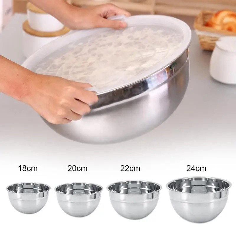 Lid Mixing Bowl Portable Salad Bowl Kitchen for Kitchen Accessories Lunch Boxes Bowls Stainless Steel Bowl Dinnerware Food
Lid Mixing Bowl Portable Salad Bowl Kitchen for Kitchen Accessories Lunch Boxes Bowls Stainless Steel Bowl Dinnerware Food