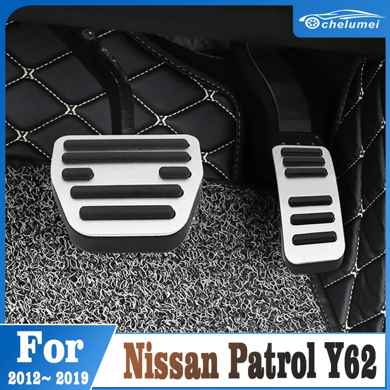 Car Accelerator Brake Clutch Pedals Footrest Pad Cover For Nissan Patrol Y62 2012 2013 2014 2015 2016 2017 2018 2019 Accessories
Car Accelerator Brake Clutch Pedals Footrest Pad Cover For Nissan Patrol Y62 2012 2013 2014 2015 2016 2017 2018 2019 Accessories