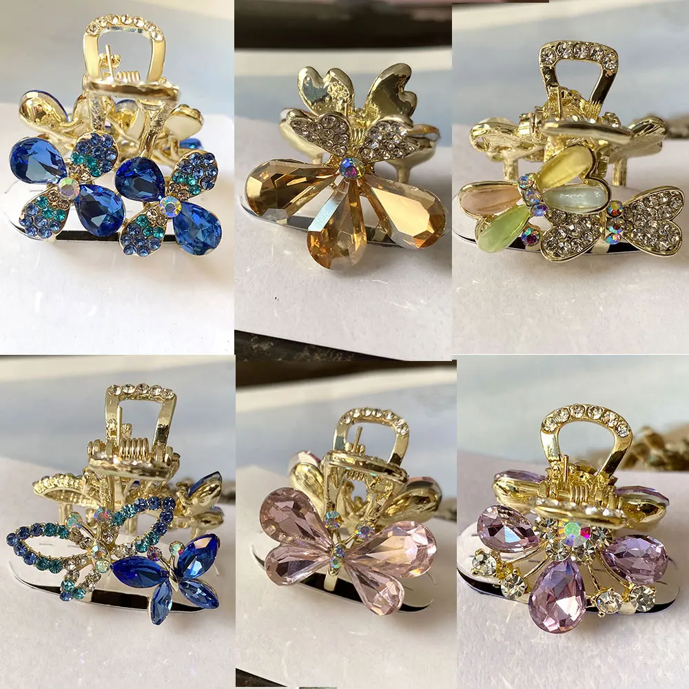 Lovely Small Flower Bow Crystal Hair Claw Clip Girls Hairpin Headband Claw Clips Wedding Hair Accessories Headwear Ornament
Lovely Small Flower Bow Crystal Hair Claw Clip Girls Hairpin Headband Claw Clips Wedding Hair Accessories Headwear Ornament