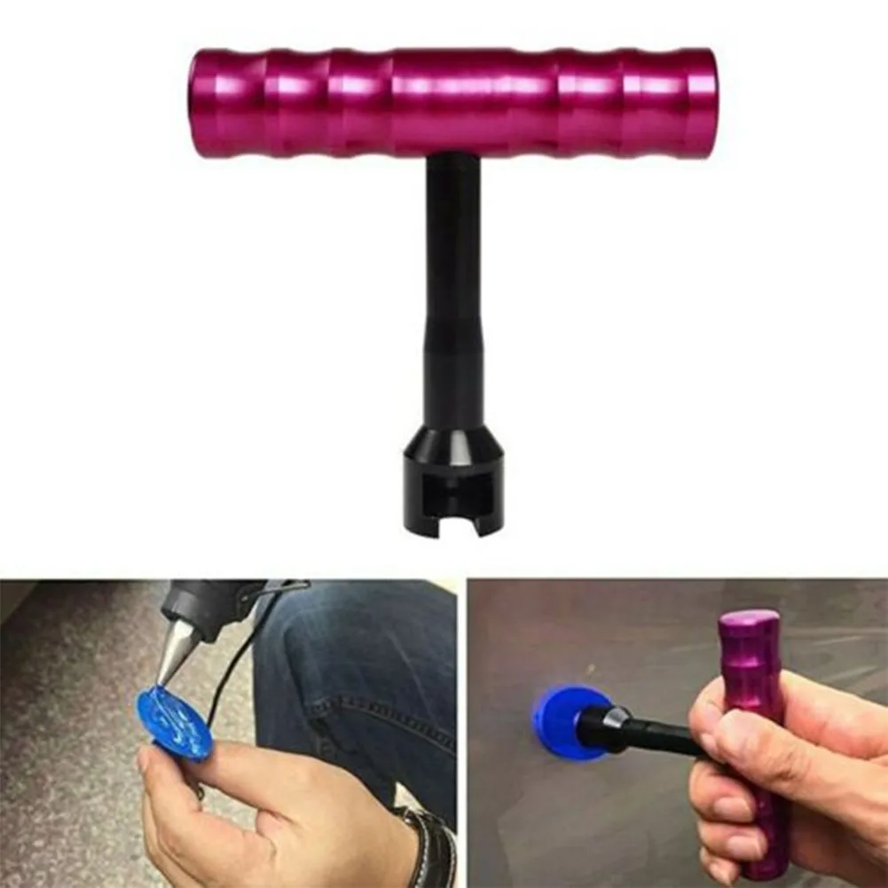 Aluminum Alloy + Plastic Car Paintless Dent Repair Removal Kit Tool T-Bar Puller Lifter Set With 18 Tabs
Aluminum Alloy + Plastic Car Paintless Dent Repair Removal Kit Tool T-Bar Puller Lifter Set With 18 Tabs