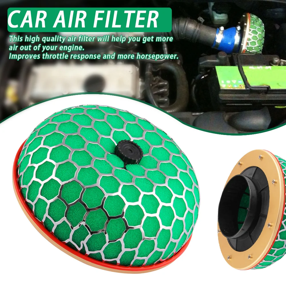 Spot Car Air Filter Mushroom Head Flow Recharged Air Intake System Cleaner Accessories M8617
Spot Car Air Filter Mushroom Head Flow Recharged Air Intake System Cleaner Accessories M8617