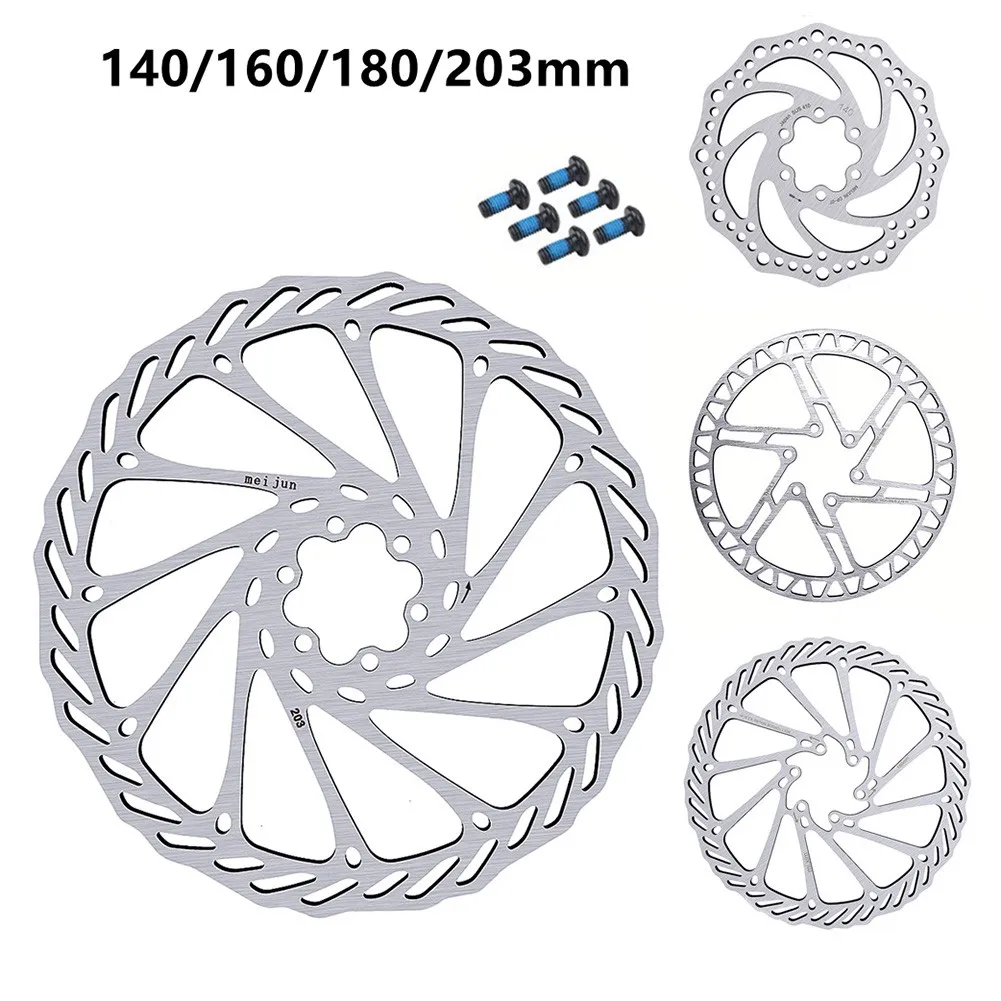 140/160/180/203mm Rotor Disc Brake 44mmBCD Oil Slick MTB Mountain Bike Bicycle Brake Rotor Brake Disc Bike Bicycle Parts
140/160/180/203mm Rotor Disc Brake 44mmBCD Oil Slick MTB Mountain Bike Bicycle Brake Rotor Brake Disc Bike Bicycle Parts