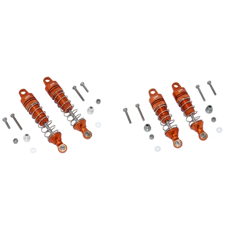 2Set Metal Shock Absorbers Damper For LOSI 1/18 Mini-T 2.0 2WD Stadium Truck RC Car Upgrades Parts,Rear & Front
2Set Metal Shock Absorbers Damper For LOSI 1/18 Mini-T 2.0 2WD Stadium Truck RC Car Upgrades Parts,Rear & Front