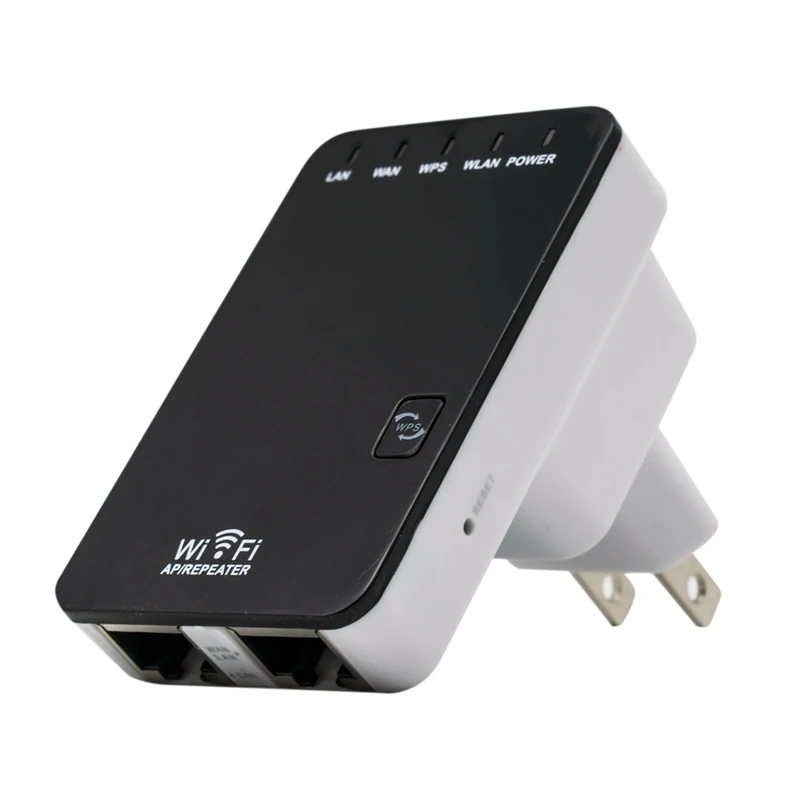 

300M wireless signal repeater WIFI wireless signal amplifier mini wireless relay dual network port