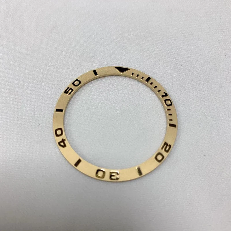 Unisex Waterproof Watch Cover Bezel Zirconia Ceramic Ring Mouth Ceramic Scale Ring Gold Watch Apart Accessories 38*31.8*1.2mm 
Unisex Waterproof Watch Cover Bezel Zirconia Ceramic Ring Mouth Ceramic Scale Ring Gold Watch Apart Accessories 38*31.8*1.2mm